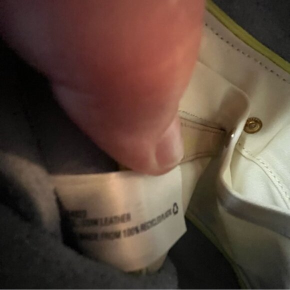 GAP Gray Clutch Suede Leather Wristlet - Picture 8 of 8